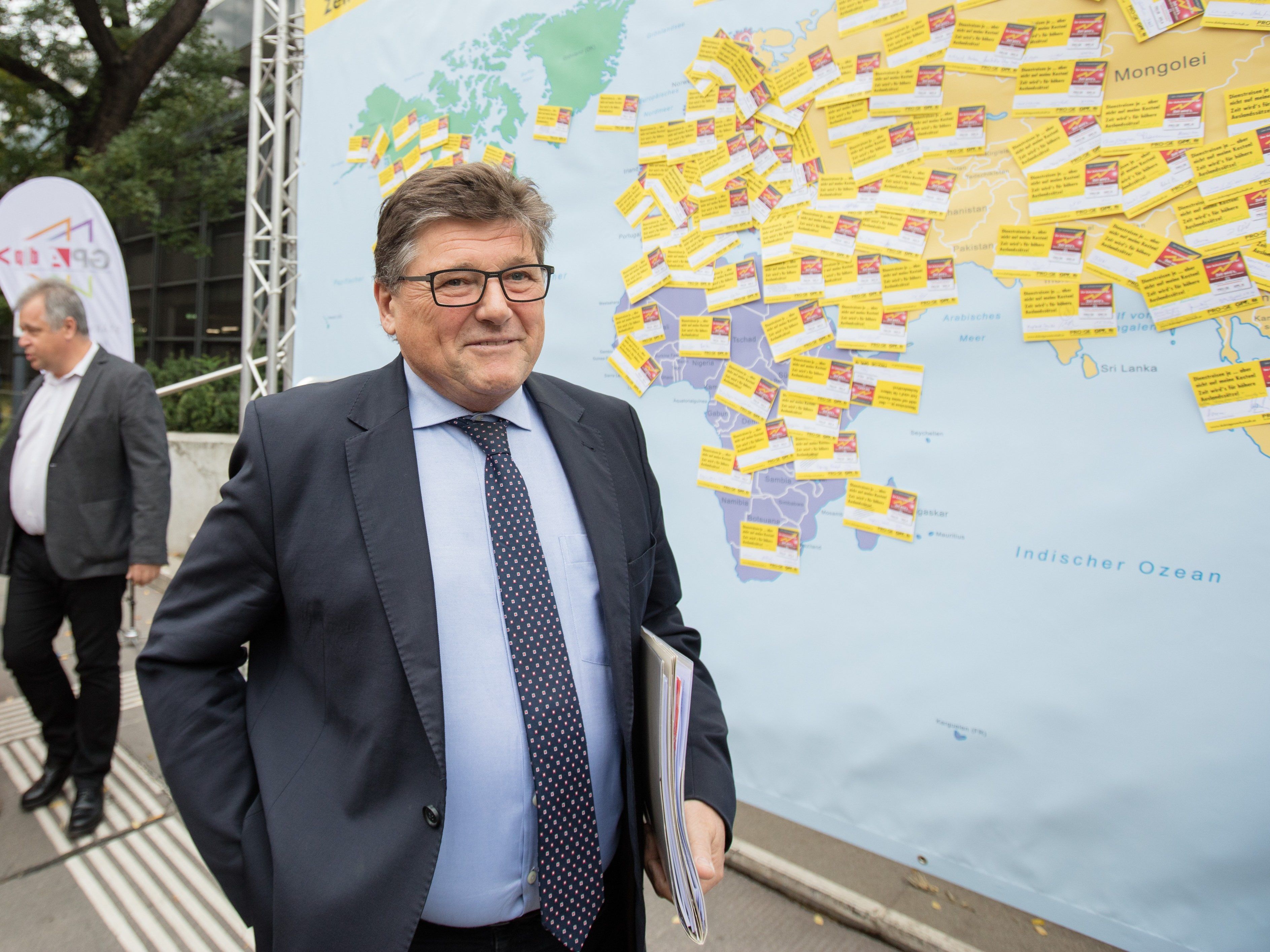 Pro-ge-Verhandlungsführer Rainer Wimmer. Pro-ge-Verhandlungsführer Rainer Wimmer.