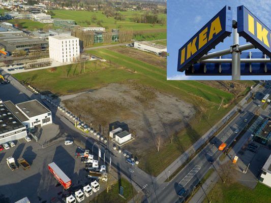 Hier soll ein neuer IKEA entstehen Hier soll ein neuer IKEA entstehen