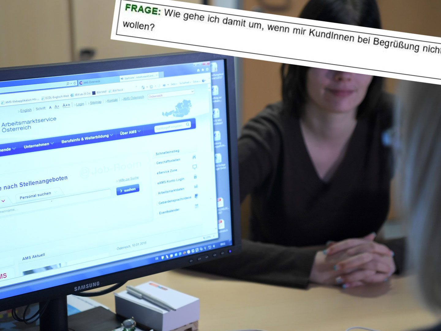 Auf Facebook veröffentlichte der AMS-Chef die Verhaltensanweisungen. Auf Facebook veröffentlichte der AMS-Chef die Verhaltensanweisungen.
