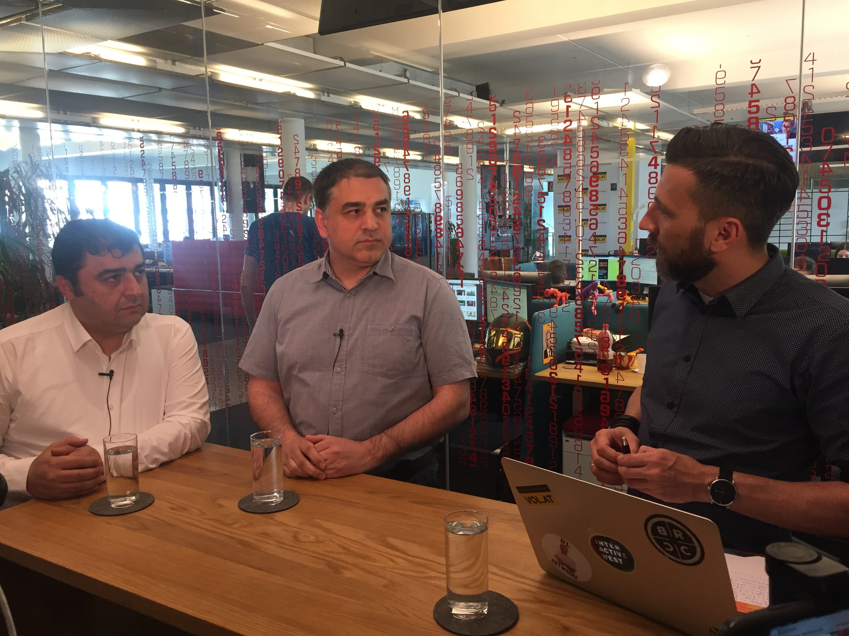 Attila Dincer und Osman Guvenc von ATIB Vorarlberg sind heute ab 15 Uhr im VOL.AT-Livetalk. Attila Dincer und Osman Guvenc von ATIB Vorarlberg sind heute ab 15 Uhr im VOL.AT-Livetalk.