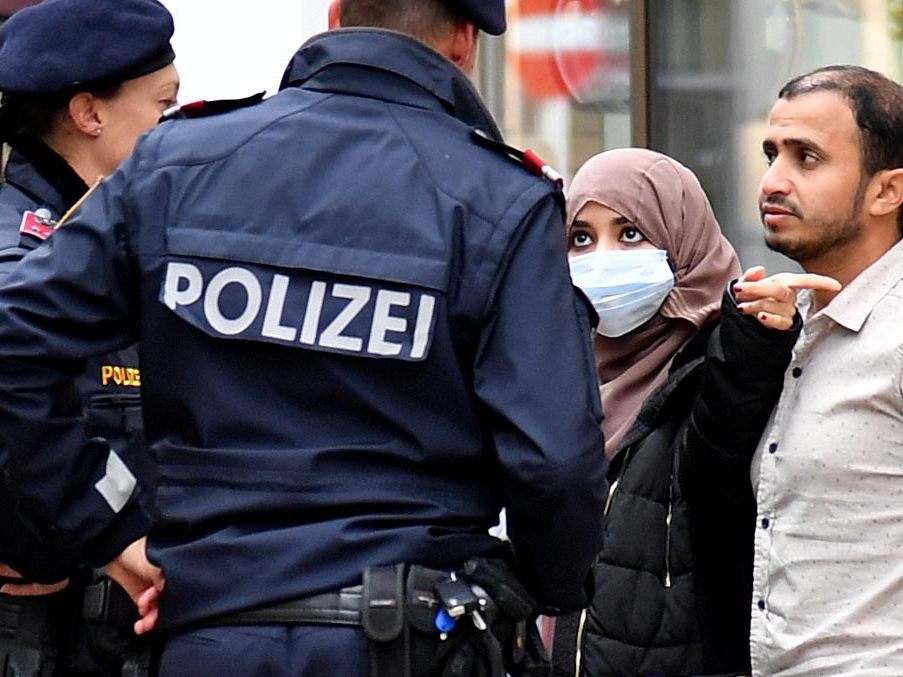 Gesichtsverhüllung aus medizinischen Gründen ist erlaubt. / Symbolbild