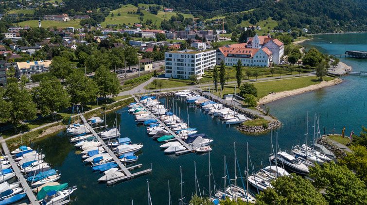In Lochau mussten bisher lediglich zwei Boote verlegt werden. In Lochau mussten bisher lediglich zwei Boote verlegt werden.