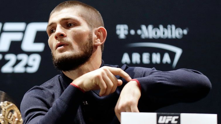 Nurmagomedov hatte keine Lust auf McGregor zu warten. Bild: APA/AFP Nurmagomedov hatte keine Lust auf McGregor zu warten. Bild: APA/AFP