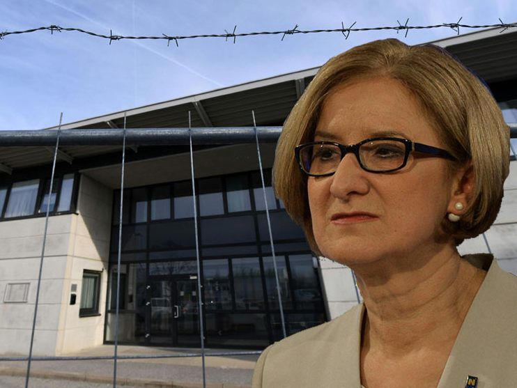 Das Asyl-Quartier für auffällige minderjährige Flüchtlinge in Drasenhofen. Das Asyl-Quartier für auffällige minderjährige Flüchtlinge in Drasenhofen.