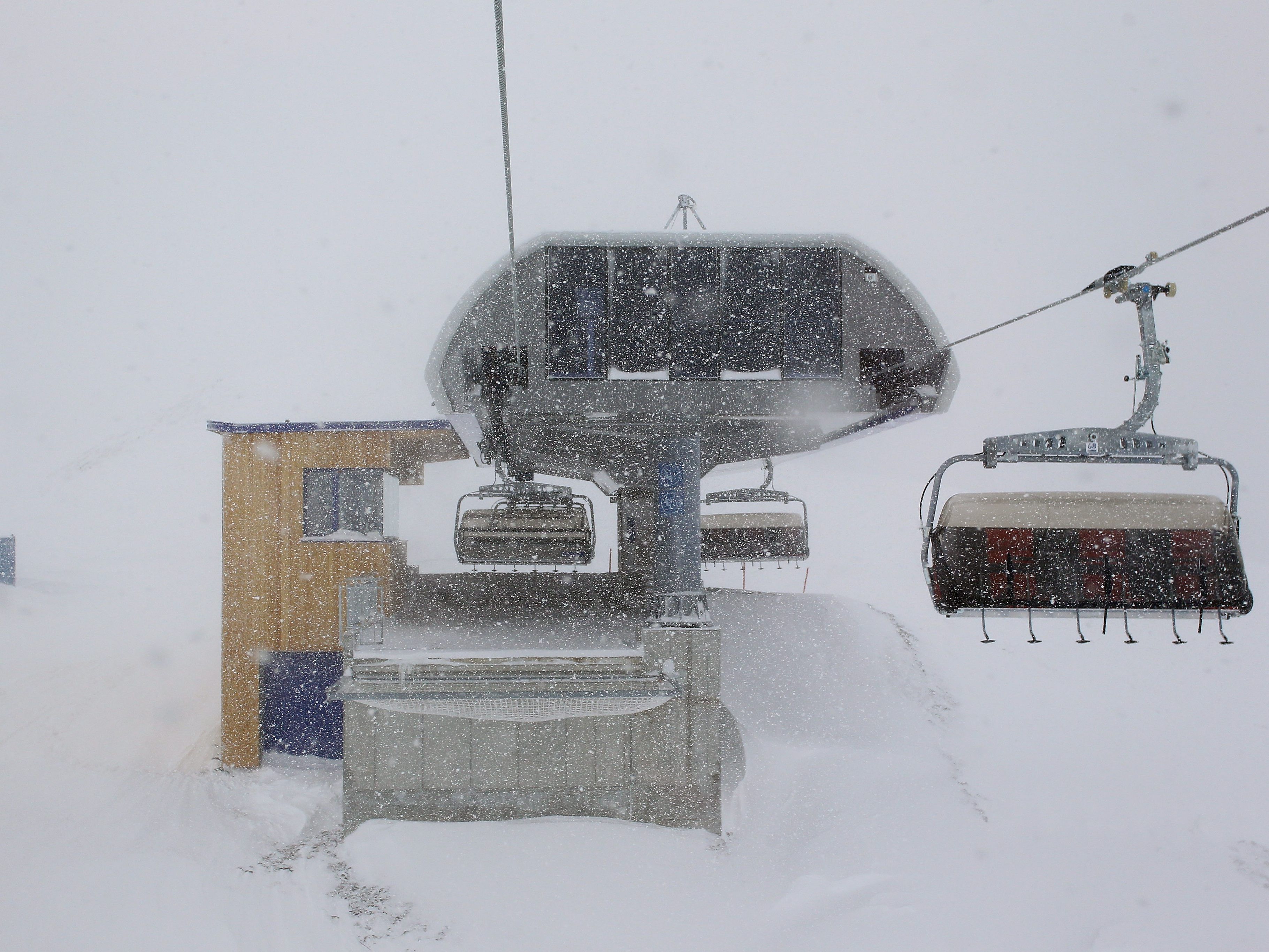 Die Ragazer Bahn im Skigebiet Mellau-Damüls.