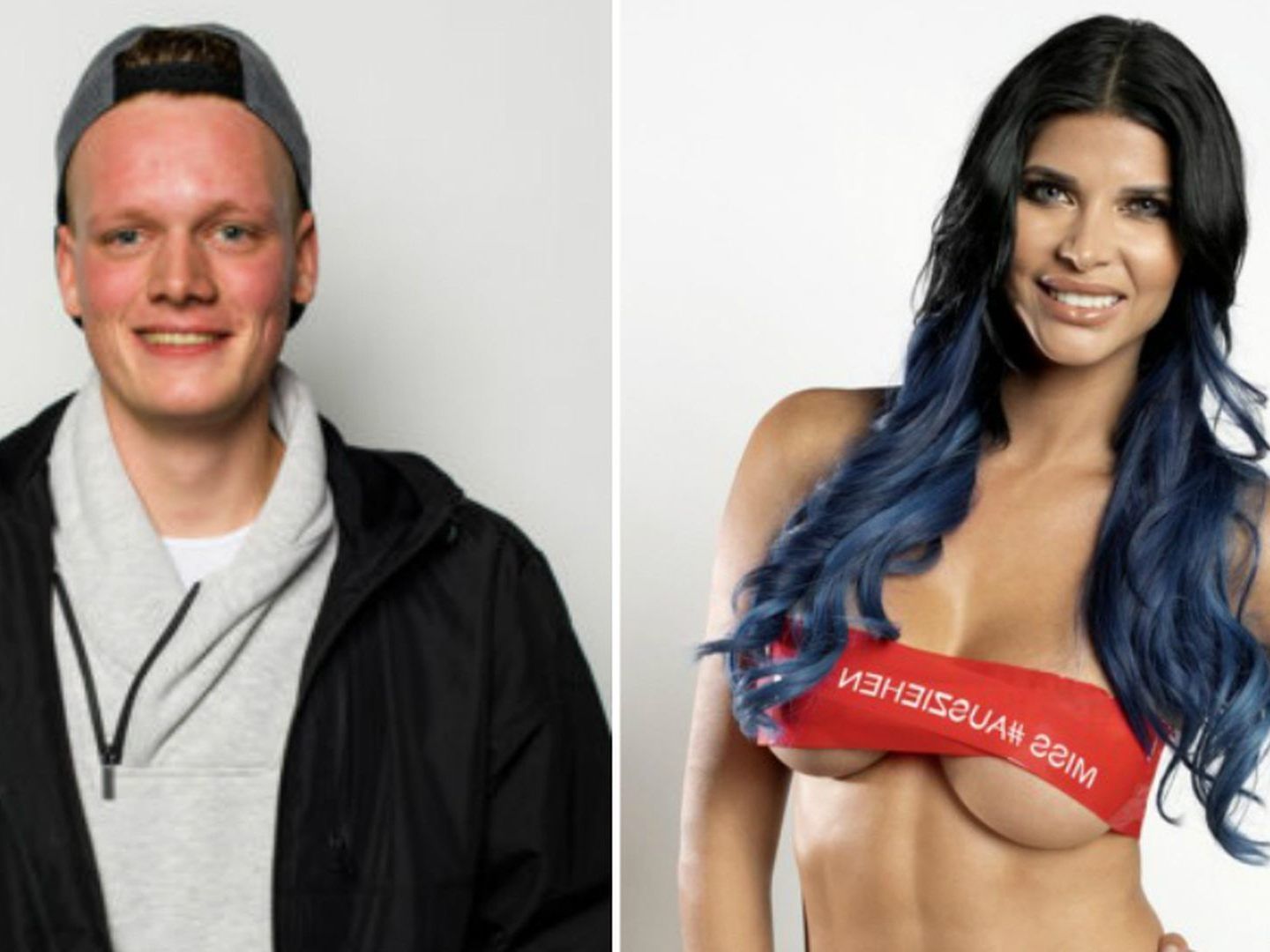 Der Kandidat schlug dem Nackt-Model unverhohlen auf den Hintern. Der Kandidat schlug dem Nackt-Model unverhohlen auf den Hintern.