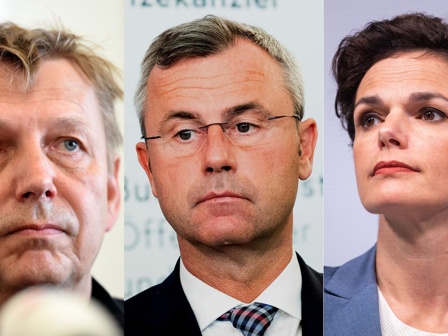 Zinggl, Hofer und Rendi-Wagner. Zinggl, Hofer und Rendi-Wagner.