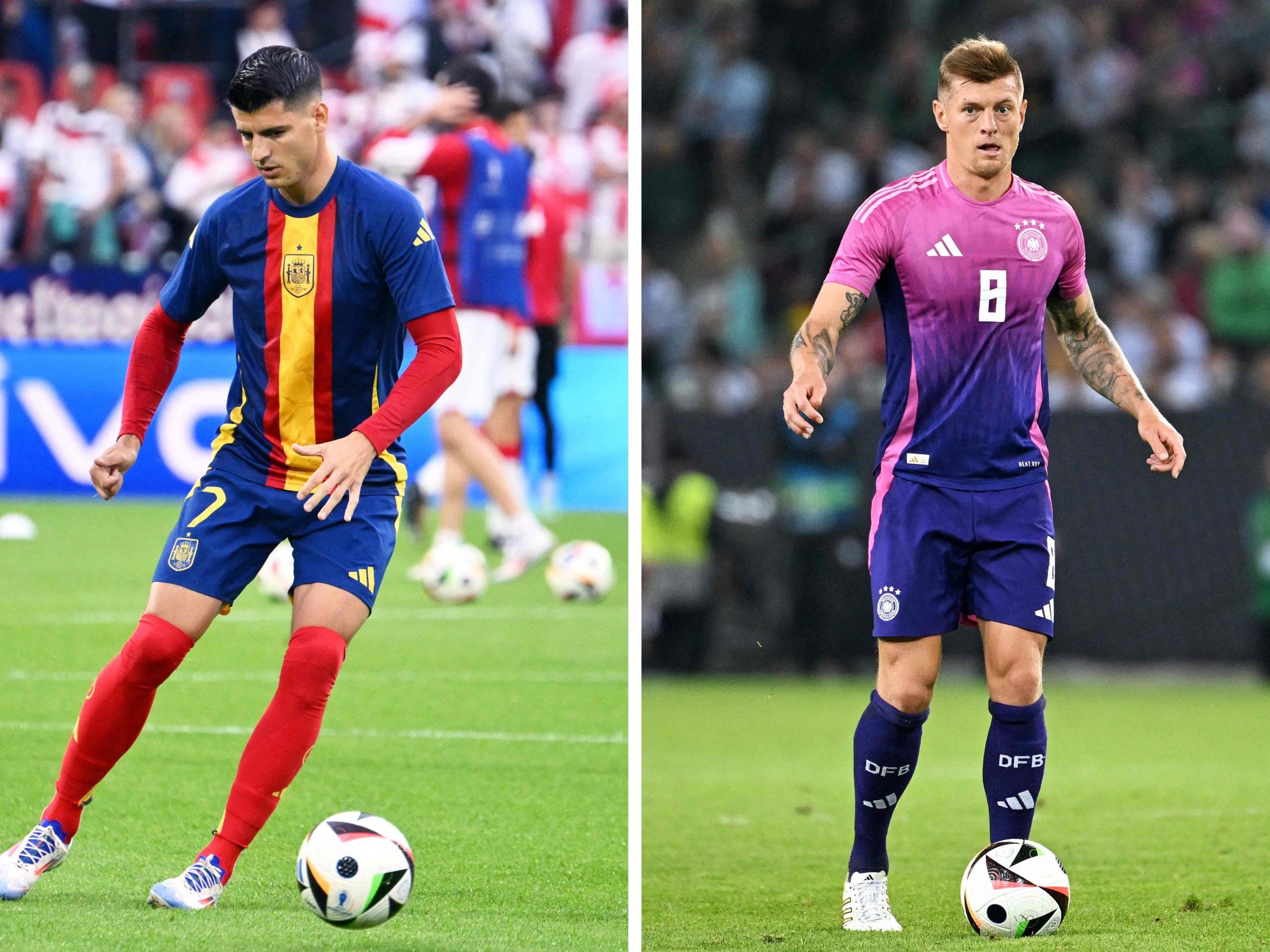 Deutschland und Spanien kämpfen um den Aufstieg ins Halbfinale. Deutschland und Spanien kämpfen um den Aufstieg ins Halbfinale.