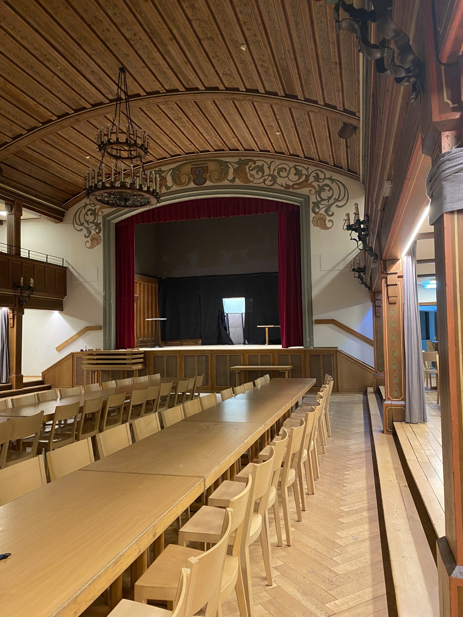 Notruffest in Bregenz - Faschingsball - Vorbereitungen im Gösser